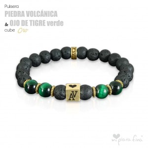 VOLCANIC GEMSTONE vs TIGER'S EYE GREEN