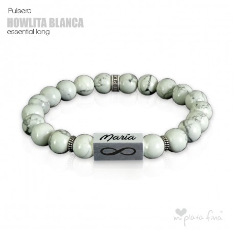 Pulsera HOWLITA BLANCA Essential Long