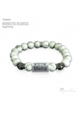 Pulsera HOWLITA BLANCA Royal Long