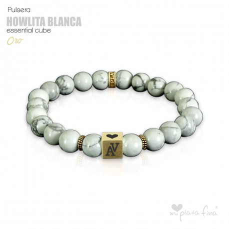HOWLITA BLANCA Essential Cube ORO