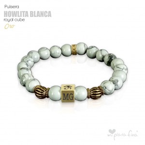 HOWLITE WHITE Royal Cube