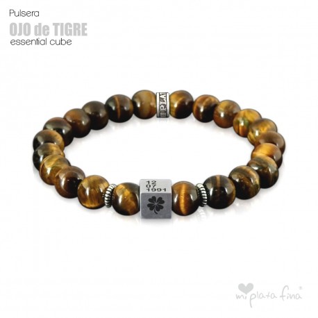 Pulsera OJO DE TIGRE Essential Cube