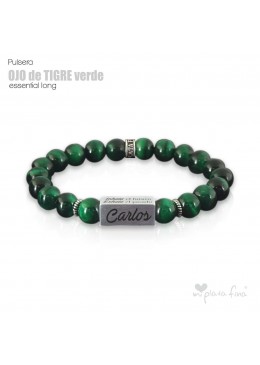 Pulsera OJO DE TIGRE VERDE Essential Long