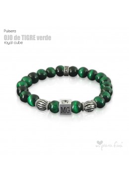 Pulsera OJO DE TIGRE VERDE Royal Cube