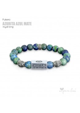 Pulsera AZURITA MATE Royal Long