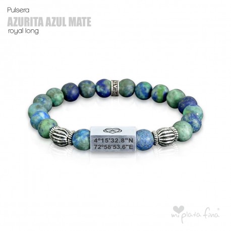 Pulsera AZURITA MATE Royal Long