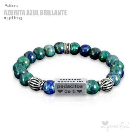Pulsera AZURITA BRILLO Royal Long