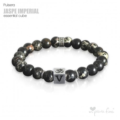 Pulsera JASPE IMPERIAL Essential Cube