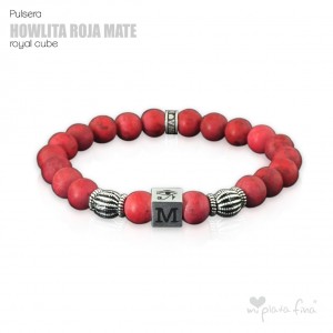 HOWLITE RED MAT Royal Cube