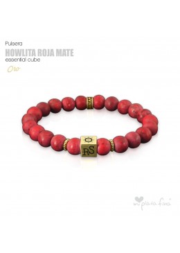 HOWLITA ROJA MATE Essential Cube ORO