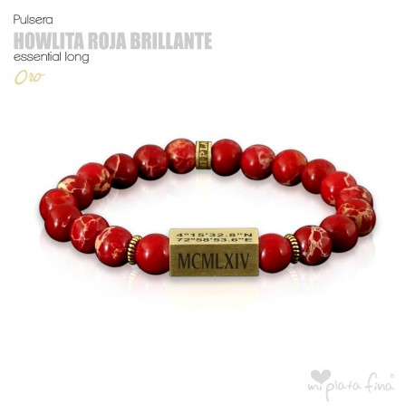 HOWLITA ROJA BRILLO Essential Long ORO