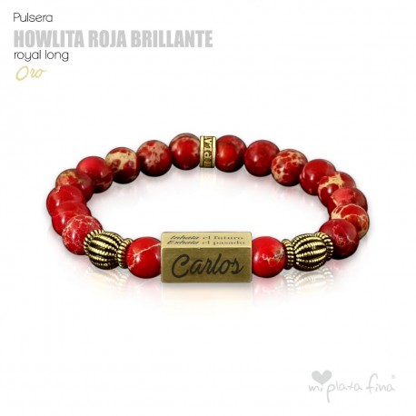 HOWLITA ROJA BRILLO Royal Long ORO