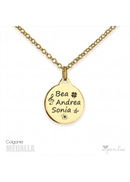 Colgante MEDALLA