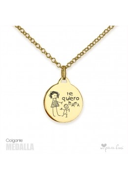 Necklace Silver MEDALLA