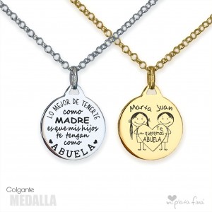 Necklace Silver MEDALLA