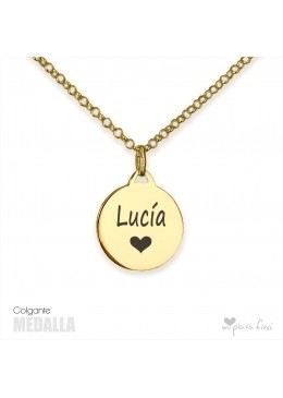 Necklace Silver MEDALLA