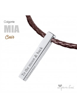 Colgante MIA Cuir Enamorados