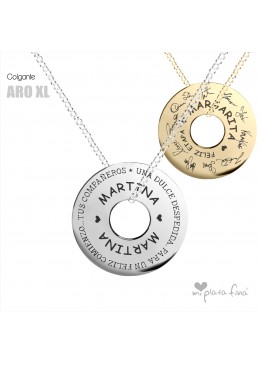 Necklace Solid Silver ARO XL RETIREMENT