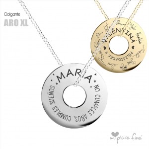 Necklace Solid Silver ARO XL RETIREMENT