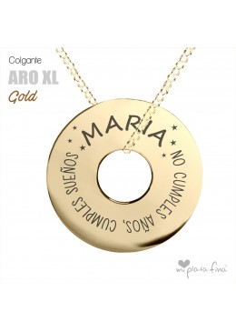 Necklace Solid Silver ARO XL RETIREMENT