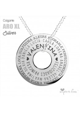 Necklace Solid Silver ARO XL RETIREMENT