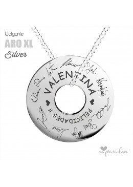 Necklace Solid Silver ARO XL RETIREMENT