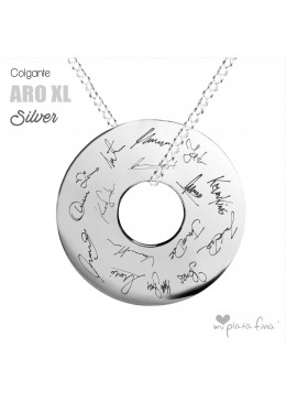 Necklace Solid Silver ARO XL RETIREMENT