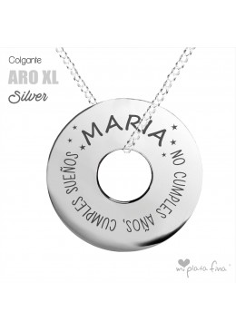 Necklace Solid Silver ARO XL RETIREMENT