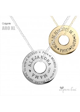 Necklace Silver ARO XL MOTHER'S DAY