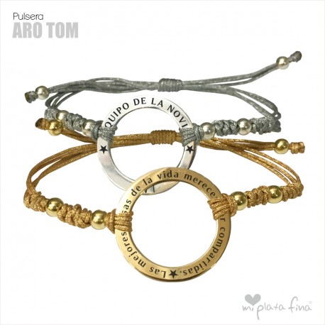 Pulsera Aro Tom BODAS