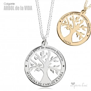 Necklace Silver TREE OF LIFE