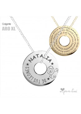 Necklace Silver ARO XL