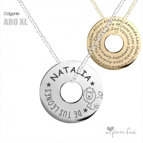 Necklace Silver ARO XL