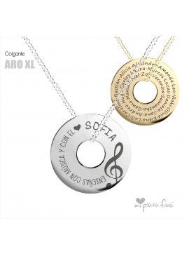 Necklace Silver ARO XL