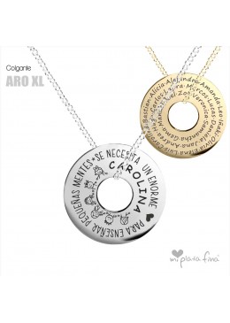 Necklace Silver ARO XL