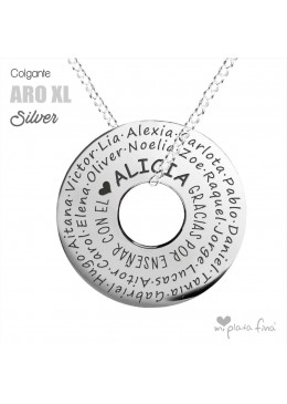 Necklace Silver ARO XL