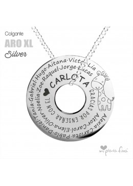 Necklace Silver ARO XL