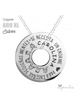 Necklace Silver ARO XL