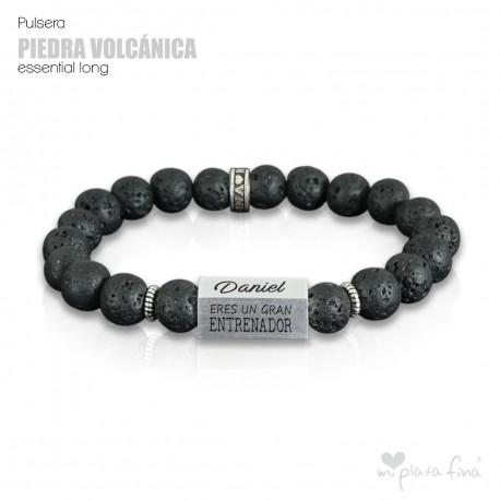 Pulsera PIEDRA VOLCÁNICA Essential Long 