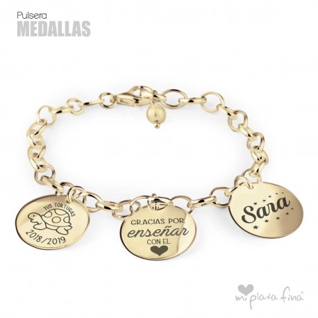 Pulsera Medallas Fin de Curso
