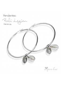 Pendientes BALI Aro Plata de Ley