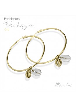 Pendientes BALI Aro Plata de Ley