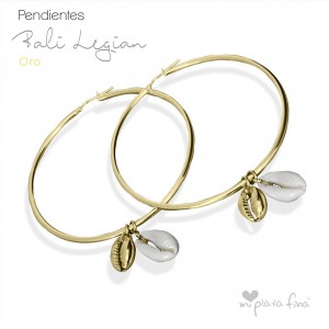 Pendientes BALI Aro Plata de Ley