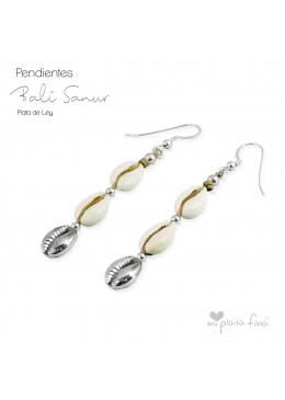 Pendientes BALI Aro Plata de Ley