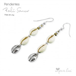 Pendientes BALI Aro Plata de Ley