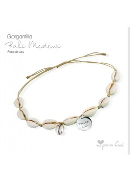 Gargantilla BALI MEDEWI plata