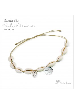 Gargantilla BALI MEDEWI plata