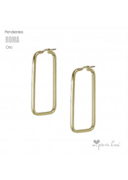 Pendientes ROMA plata