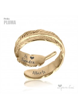 Anillo PLUMA