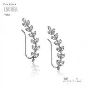 Pendientes TREPADOR plata